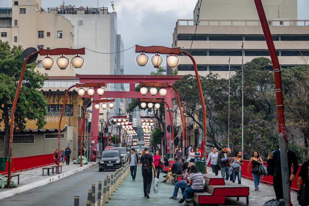 Liberdade neighborhood são paulo brazil