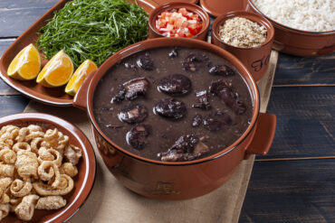 Traditional Brazilian dish Feijoada