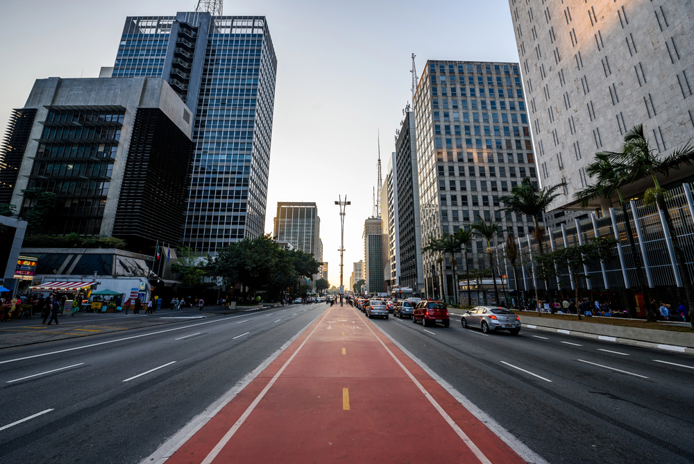 avenida paulista são paulo brazil