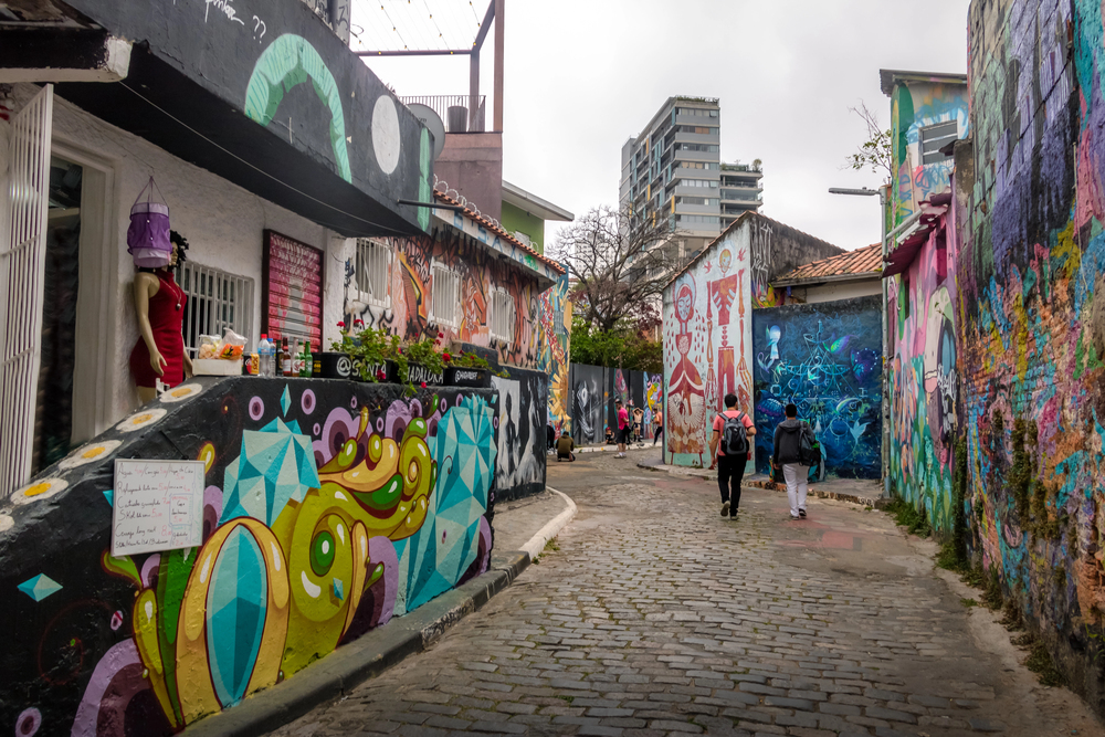 beco do batman são paulo brazil