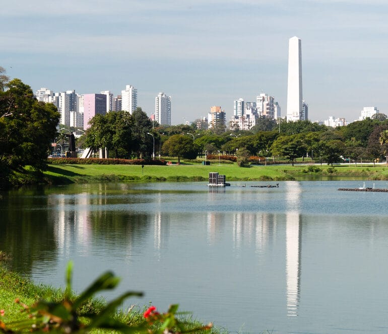ibirapuera park são paulo brazil