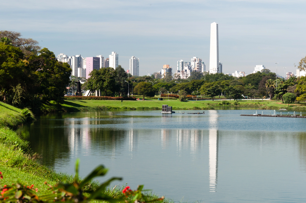 ibirapuera park são paulo brazil